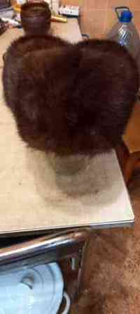 Шапка-обманка норковая высокая,в отл.сост. Донецк