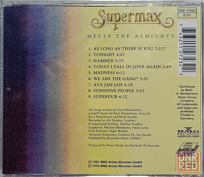 CD диск Supermax- Meets The Almighty Донецк - изображение 2