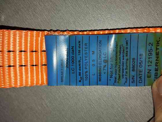 Натягивающие ремни для фиксирования груза Макеевка