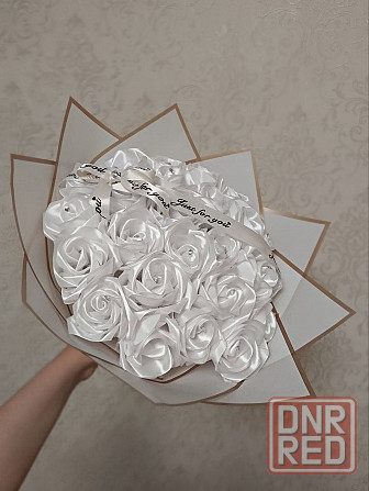 Букет из атласных роз Донецк - изображение 1