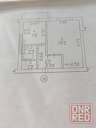 Продается 1 комнатная квартира, ул. Прожекторная Донецк - изображение 9