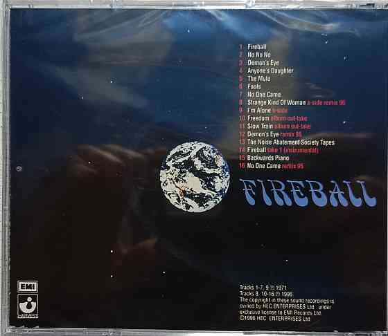 CD диск Deep Purple - Fireball Донецк