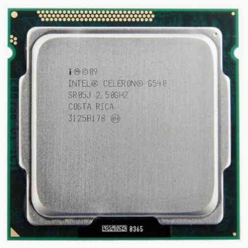Процессор Intel Celeron G540 Sandy Bridge Lga1155, 2 X 2500 мгц б/у (арт-1268) Макеевка