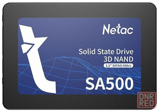 Ssd твердотельный накопитель Netac Sa500 256гб Sata (Nt01sa500-256-S3x) (арт-6191) Макеевка - изображение 1