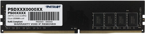 Оперативная память Ddr4 Patriot Memory Sl 4 гб 2133 мгц Dimm Cl15 Psd44g213381 (арт-3629) Макеевка