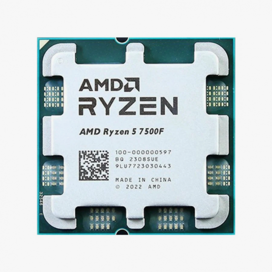 Процессор Amd Ryzen 5 7500f (Am5, 6/12 до 5 ггц, Ddr5 до 5200 мгц) Oem (арт-2642) Макеевка