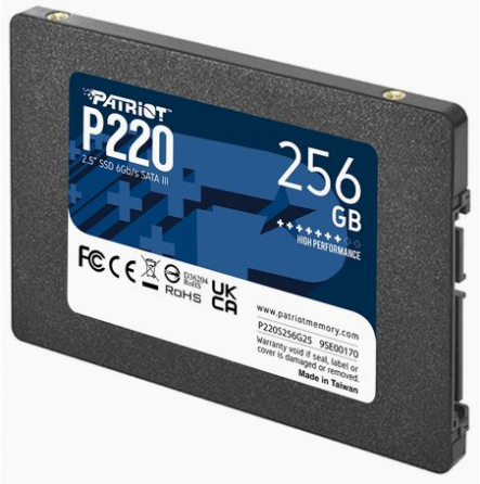 Твердотельный накопитель Ssd Sata Iii Patriot P220s256g25 256gb P220 (арт-2438) Макеевка
