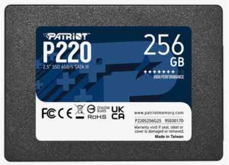 Твердотельный накопитель Ssd Sata Iii Patriot P220s256g25 256gb P220 (арт-2438) Макеевка