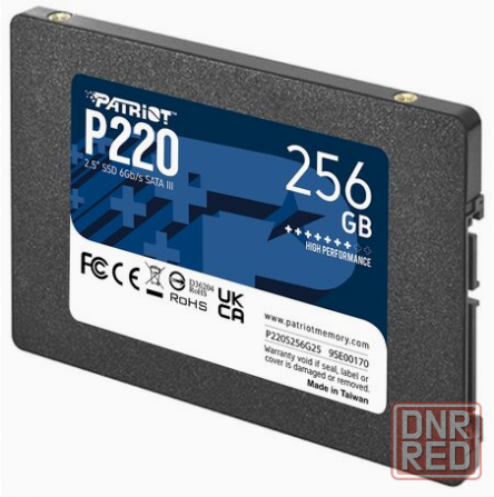 Твердотельный накопитель Ssd Sata Iii Patriot P220s256g25 256gb P220 (арт-2438) Макеевка - изображение 3
