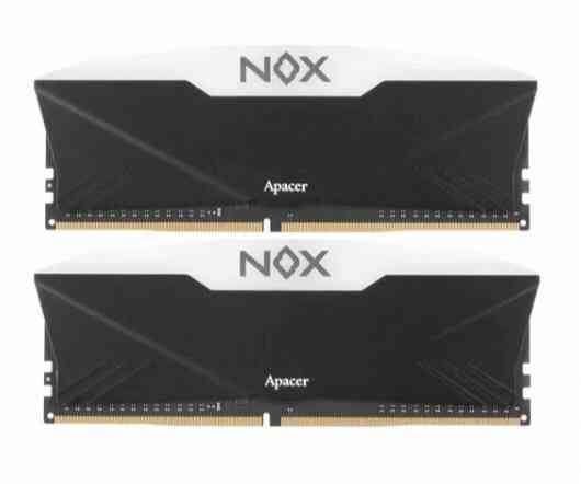 Модуль памяти Apacer Ddr4 3600 16gb Dimm Nox Rgb Black Gaming Memory Ah4u16g36c25ynbaa-2 Non-Ecc, Cl Макеевка