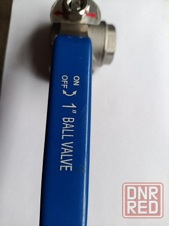 Кран шаровый трёхходовой нержавейка 1'' Донецк - изображение 3