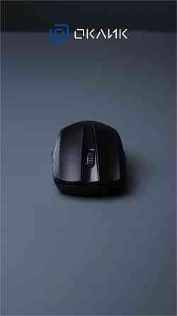 Мышь оклик 485mw черный оптическая (1200dpi) беспроводная Usb (2but) (арт-7898) Макеевка