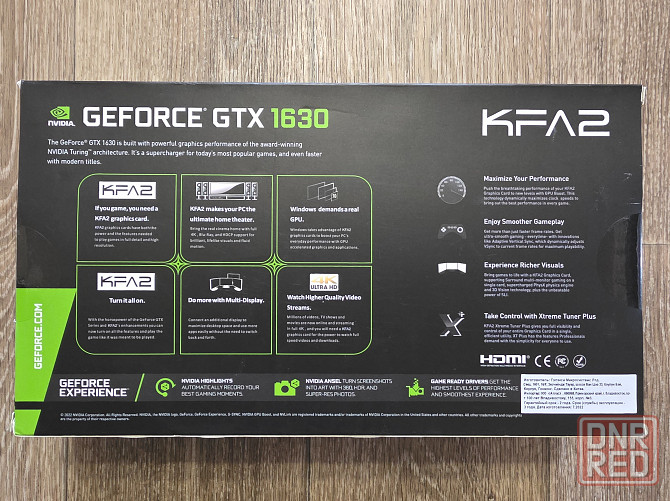 Видеокарта KFA2 GeForce GTX 1630 4Gb Донецк - изображение 7