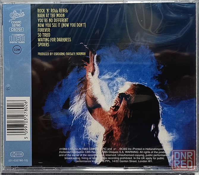 CD диск Ozzy Osbourne - Bark Moon Донецк - изображение 2