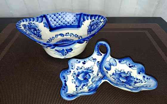 Гжельские керамические изделия. Ручная работа. Донецк