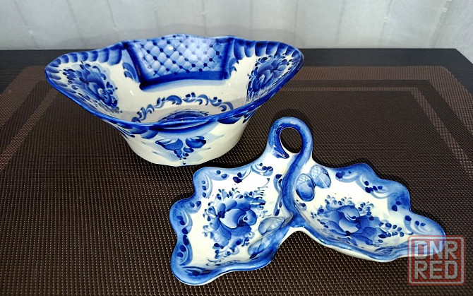 Гжельские керамические изделия. Ручная работа. Донецк - изображение 1