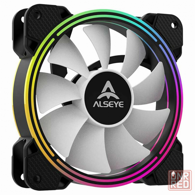 Комплект вентиляторов для корпуса 3шт. Alseye Halo 4.0-B Kit Argb (арт-8556) Макеевка - изображение 4