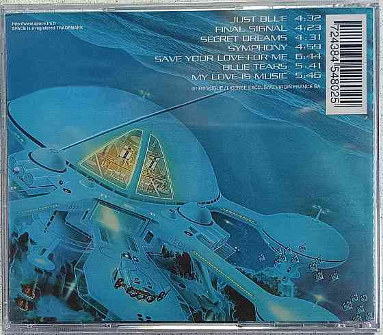 CD диск Space-Just Blue- Донецк