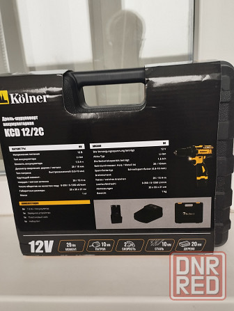 Продам дрель-шуруповерт аккумуляторная новая. Донецк - изображение 2