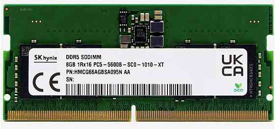 Оперативная память Sodimm 8gb Ddr5-5600 Sk Hynix Hmcg66agbsa095n (арт-8083) Макеевка