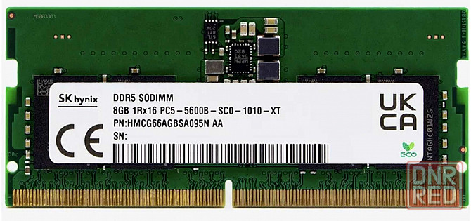Оперативная память Sodimm 8gb Ddr5-5600 Sk Hynix Hmcg66agbsa095n (арт-8083) Макеевка - изображение 3