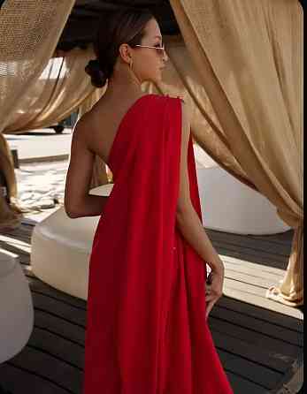 Платье в пол красное Донецк