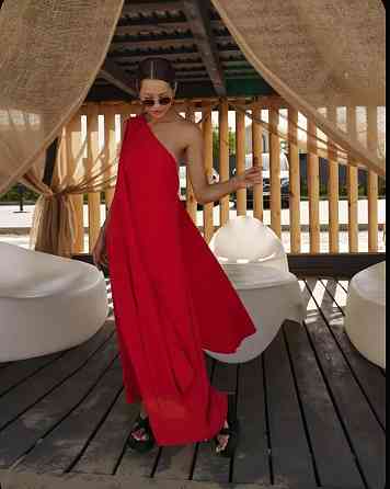 Платье в пол красное Донецк