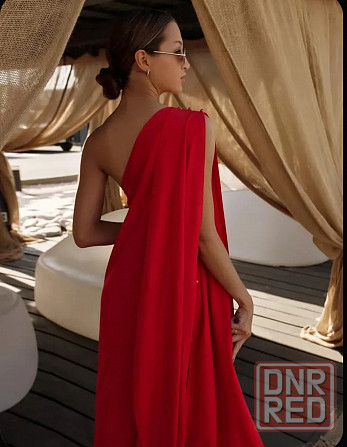 Платье в пол красное Донецк - изображение 4