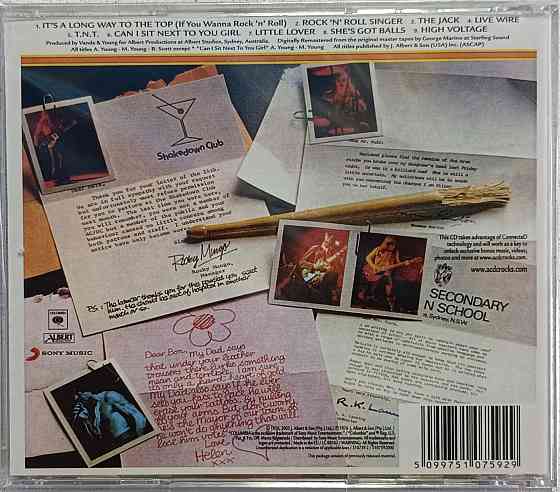 CD диск AC/DC - High Voltage- Донецк