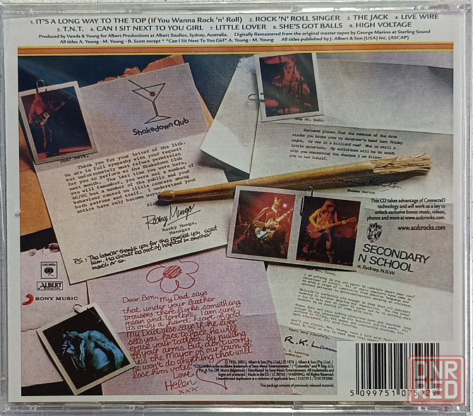 CD диск AC/DC - High Voltage- Донецк - изображение 2