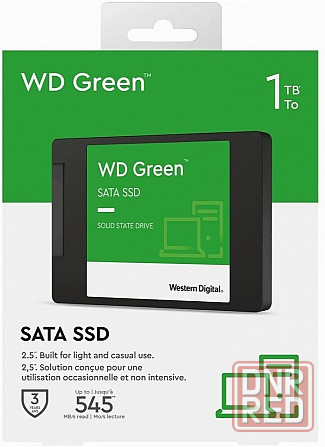 Твердотельный накопитель Ssd 1tb Western Digital Green Wds100t3g0a Sata3 2.5 (арт-3476) Макеевка - изображение 4