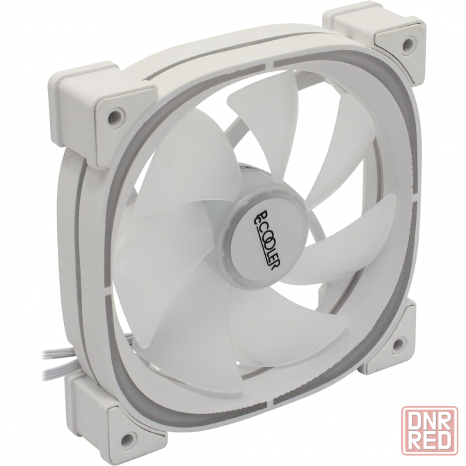 Вентилятор Pccooler Ef120 Argb White 4pin Pwm + 3pin Argb, 600-1500 об/мин Retail (арт-4487) Макеевка - изображение 1