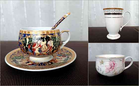 Красивые коллекционные чашки. Донецк