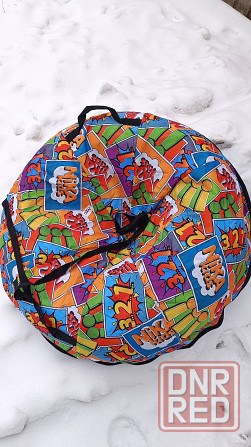 Тюбинг ватрушка ледянка новые в ассортименте Донецк - изображение 4