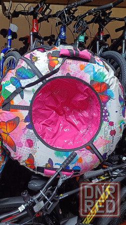 Тюбинг ватрушка ледянка новые в ассортименте Донецк - изображение 7