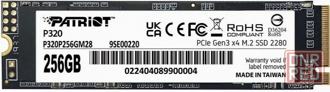 Твердотельный накопитель Ssd 256gb Patriot P320 (P320p256gm28) (арт-4313) Макеевка - изображение 1