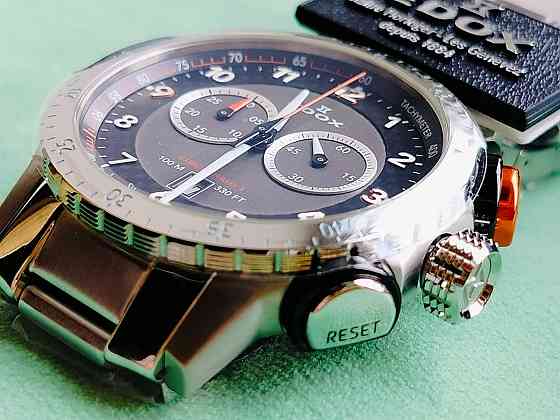 Новый оригинальный швейцарский хронограф Edox Донецк