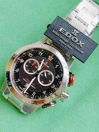 Новый оригинальный швейцарский хронограф Edox Донецк