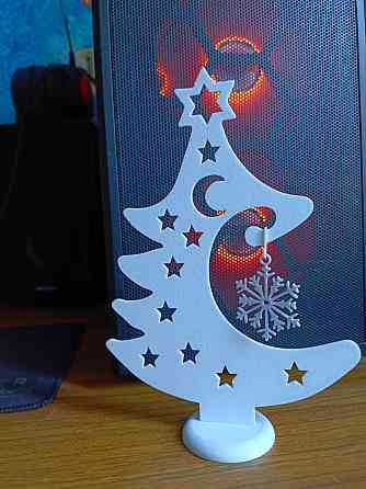 Декоративная настольная ёлочка для интерьера Донецк