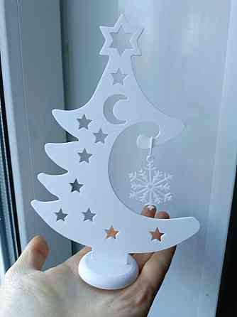 Декоративная настольная ёлочка для интерьера Донецк