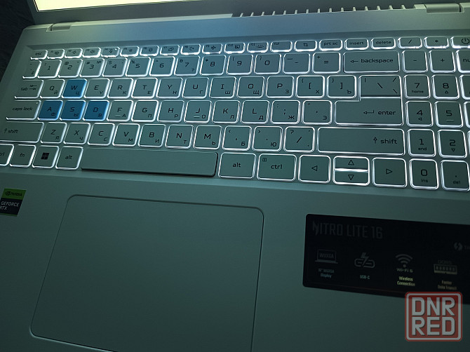 Acer Nitro Lite 16 NL-71G/16-180гц/Intel Core 5 210H/SSD M2 NWMe-512Гб/16Гб DDR5/RTX 3050/ 68 999 Донецк - изображение 6