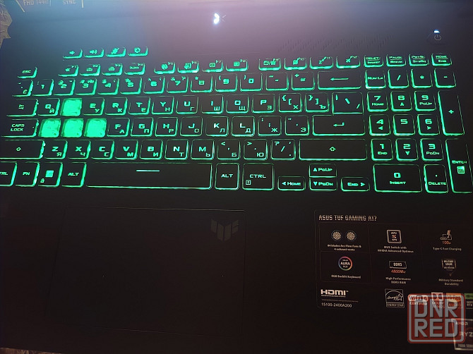 ASUS TUF Gaming F17 FX707VUR/17,3-144гц/Intel Core 5 210H/SSD M2 NWMe-512Гб/16Гб DDR5/RTX 4050/87499 Донецк - изображение 7