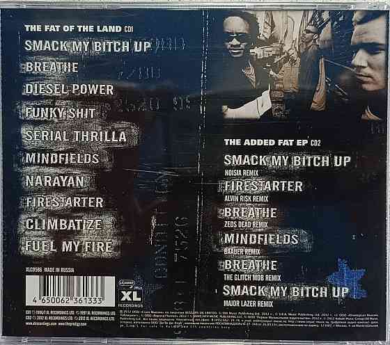 CD диск Prodigy-The Fat Of The Land- Донецк