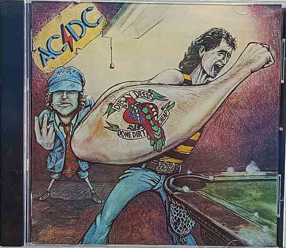 CD диск AC/DC - Dirty Deeds Done Dirt Cheap- Донецк