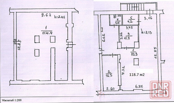 Продаётся ком. помещение 233 м2 (бывший фитнес-клуб). Донецк - изображение 8