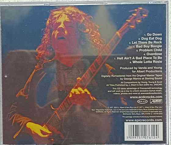 CD диск AC/DC - Let There Be Rock- Донецк