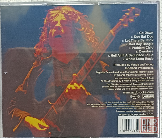 CD диск AC/DC - Let There Be Rock- Донецк - изображение 2