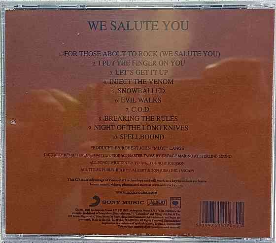 CD диск AC/DC Донецк