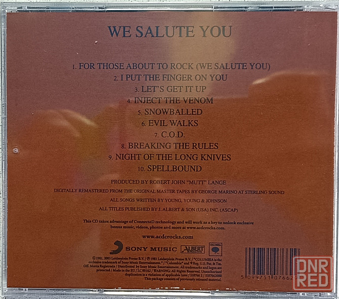 CD диск AC/DC Донецк - изображение 2