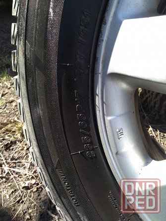 Диски оригинал (заводские) хонда R-17 с резиной Yokohama 235/65 R 17 M+S - 4 штуки. Гайки Макеевка - изображение 2